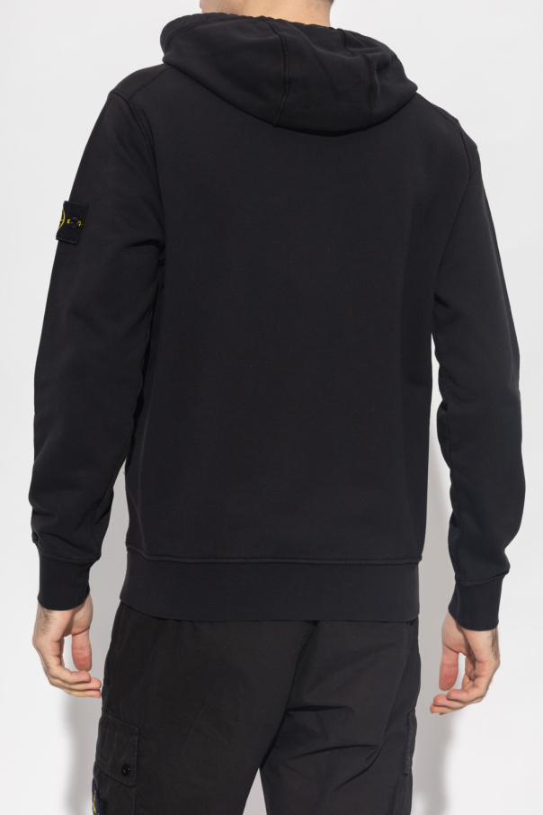 SchaferandweinerShops Myanmar - Black Hoodie with logo Stone